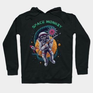 Space Monkey Astronaut Hoodie